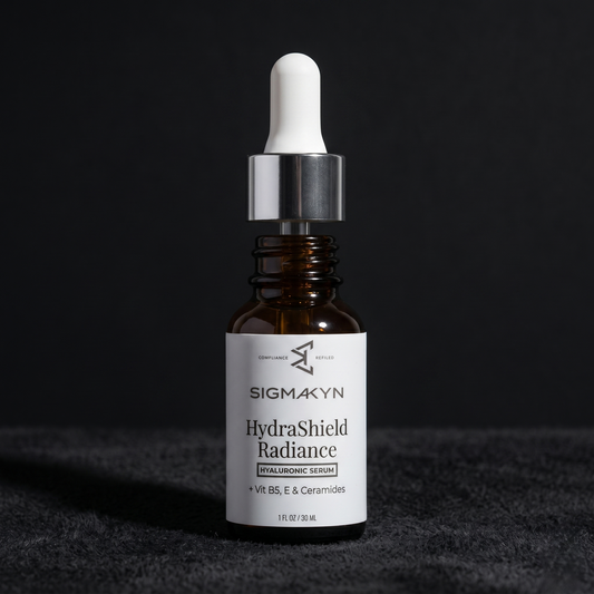 HydraShield Radiance™ — Men's Hyaluronic Acid Face Serum