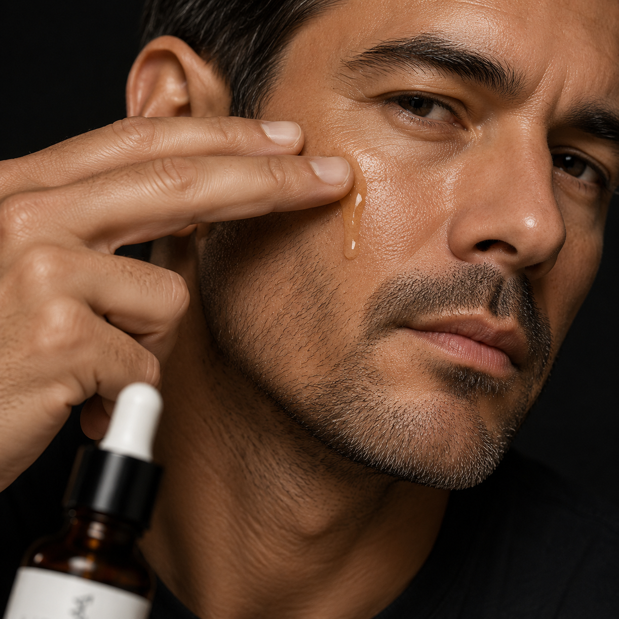 HydraShield Radiance™ — Men's Hyaluronic Acid Face Serum