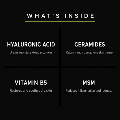 HydraShield Radiance™ — Men's Hyaluronic Acid Face Serum